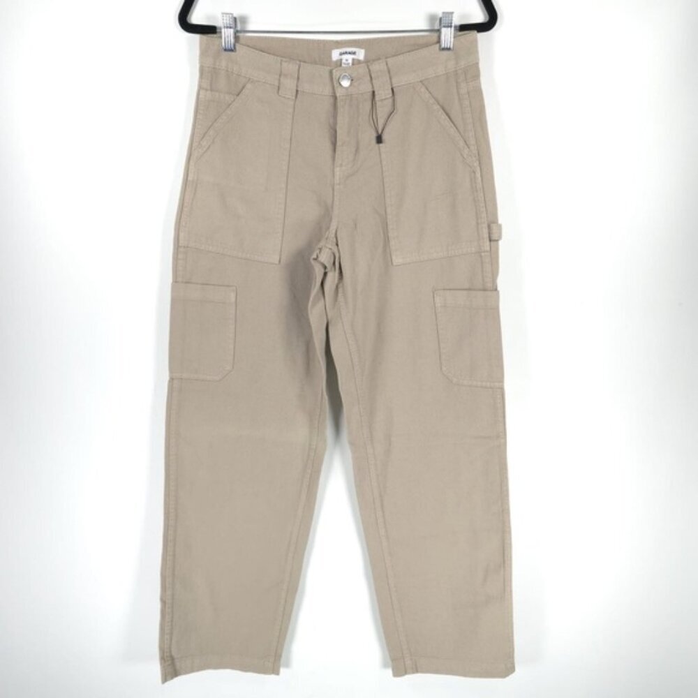 NWOT GARAGE Straight Cargo Pants 100% Cotton Size 3‎